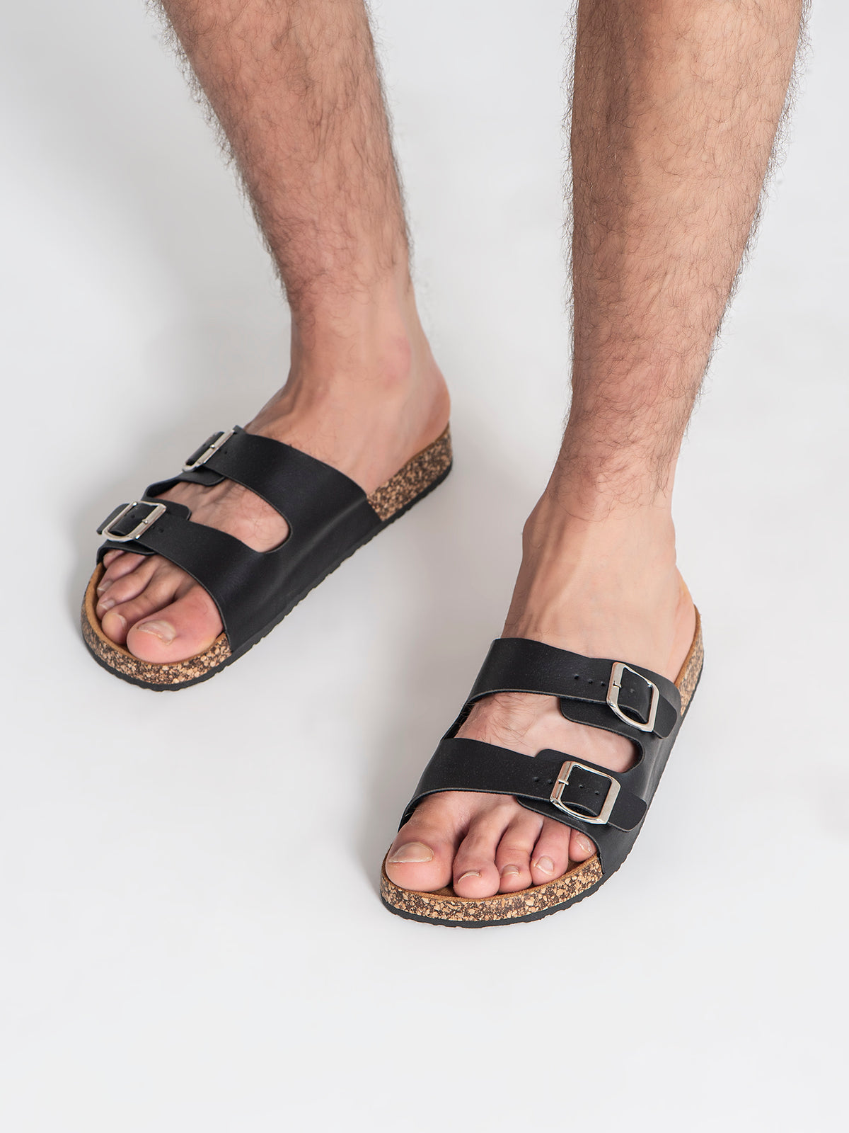 Tongs Homme - Chaussures De Plage à Bout Plat, Antidérapantes, Beige, Taille 40 2/3 EU - Matériau EVA Et Semelle Caoutchouc - 8