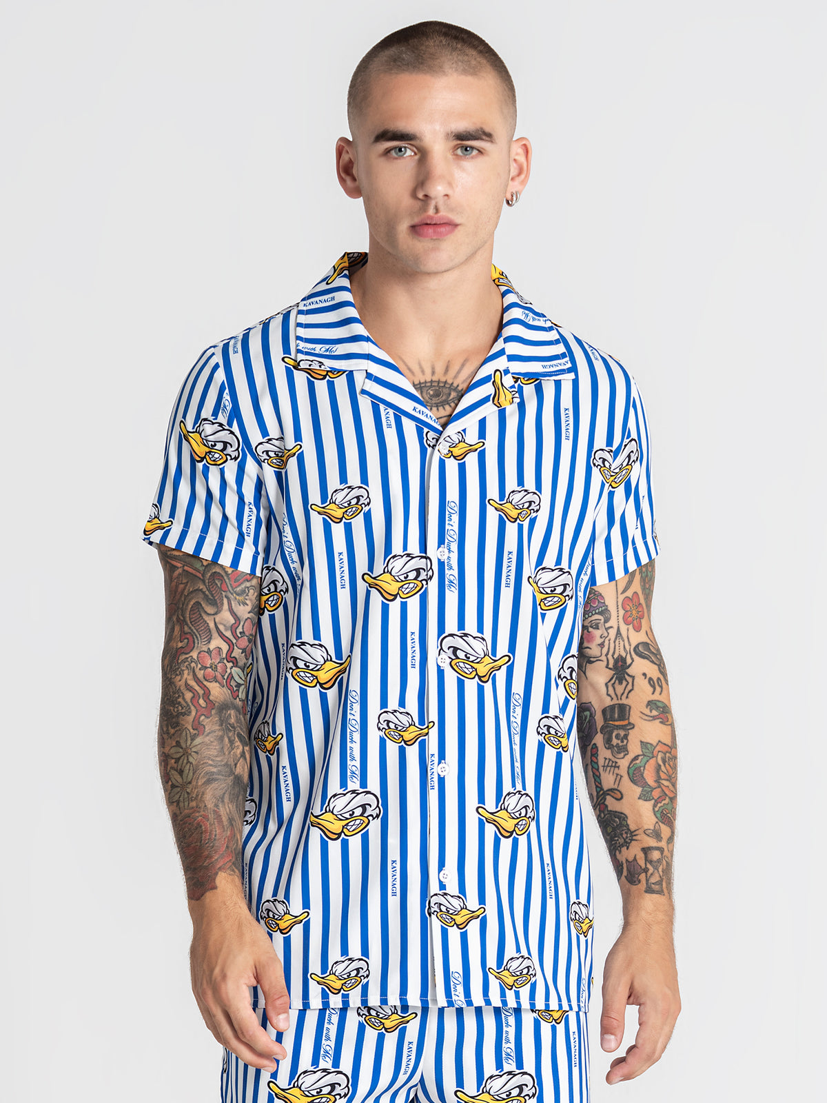 shirts / Blue Grumpy Duck Shirt