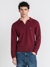 polos / Burgundy GG Knit Polo