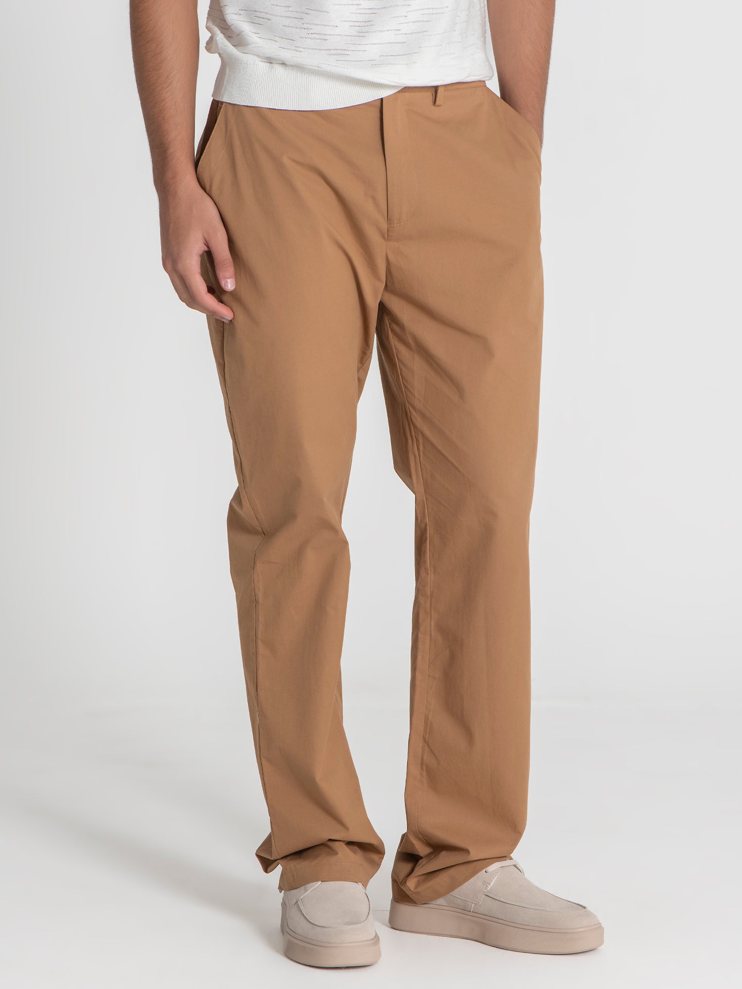 pants / Camel Relaxed Pants