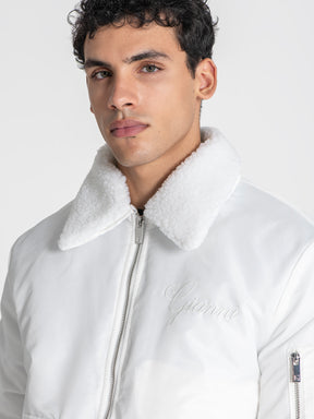 bombers / White Gianni Bomber Jacket