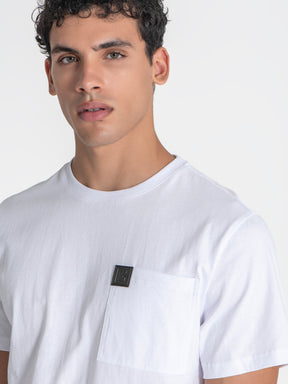 t-shirts / White Pocket Tee