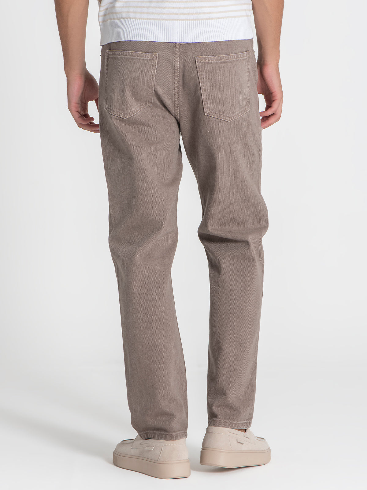 jeans / Taupe Wash Jeans