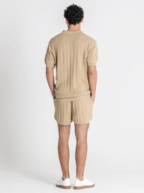shirts / Camel Label Knit Set