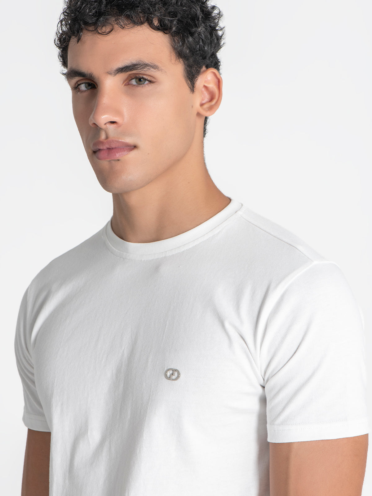 White Metal Tee