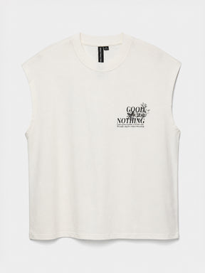 tank tops / White Good For Nothing Tank top