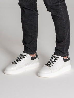 sneakers / White Elevated Block Sneakers