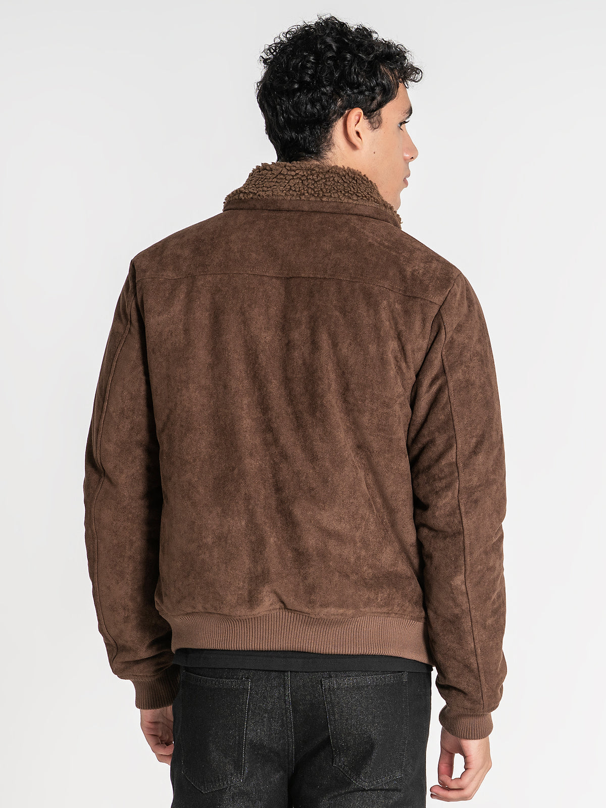 jackets / Brown Timeless Aviator Jacket