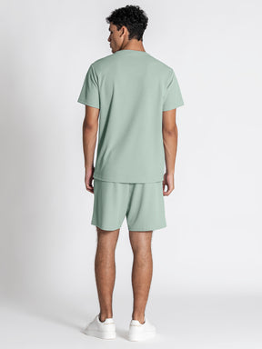 t-shirts / Blue Grid Set