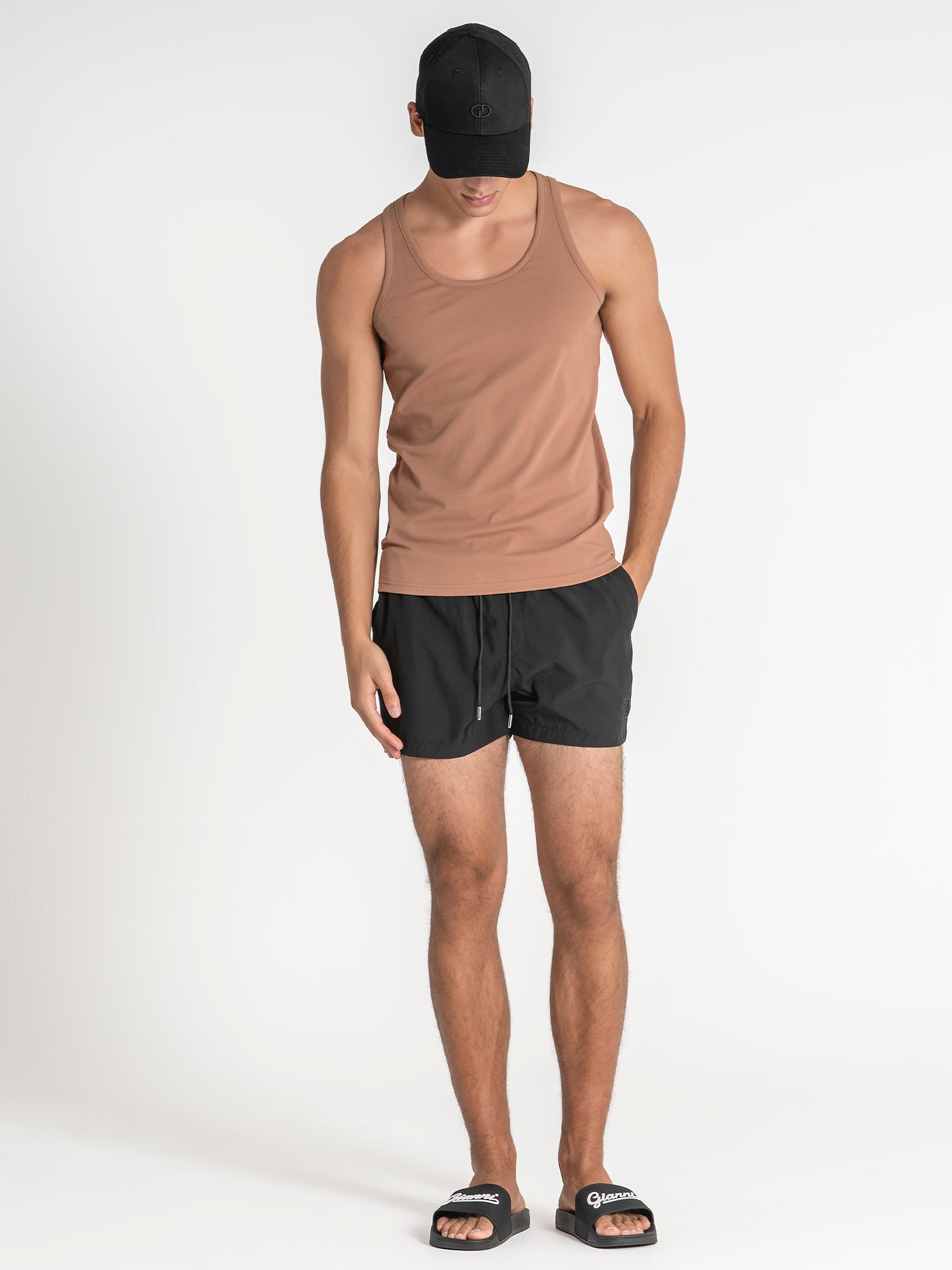 tank tops / Taupe Essence GG Tanktop