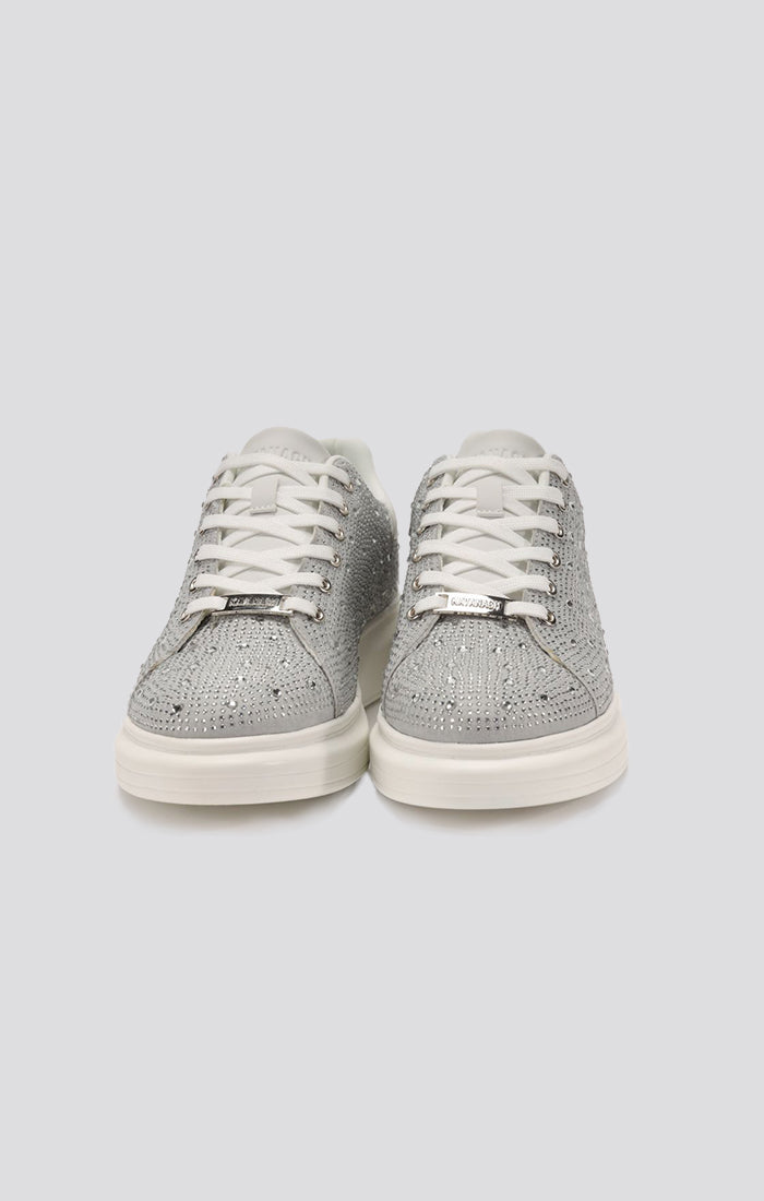 Silver Luxe Upgrade Sneakers