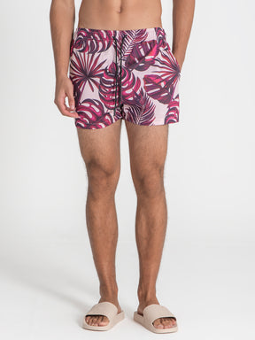 swimshorts / Pink Tropic Swimshorts