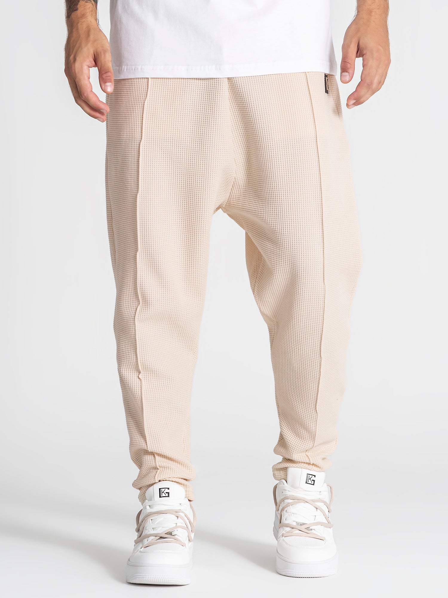 pants / Beige Texture Pants