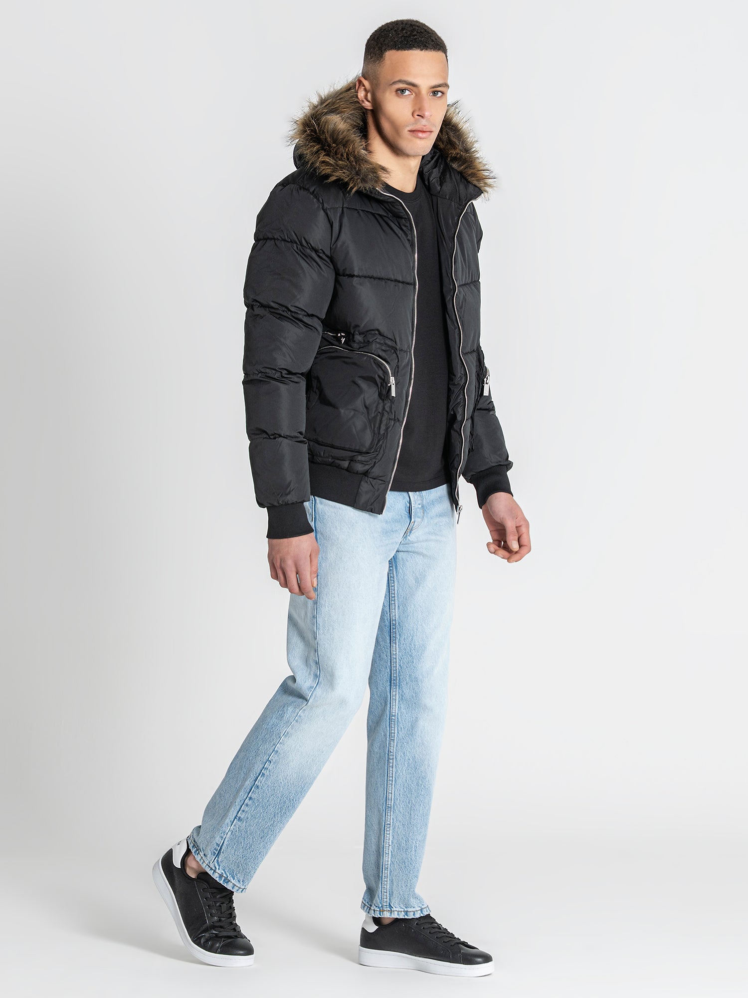 puffers / Black Utility Puffer Jacket