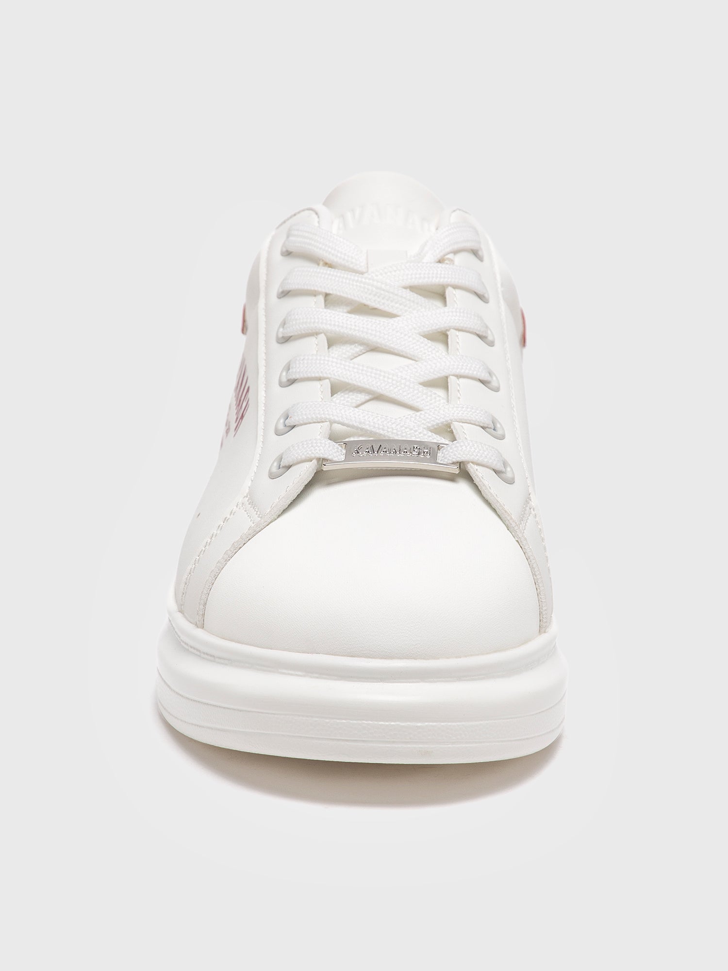 sneakers / Red Statement Sneakers