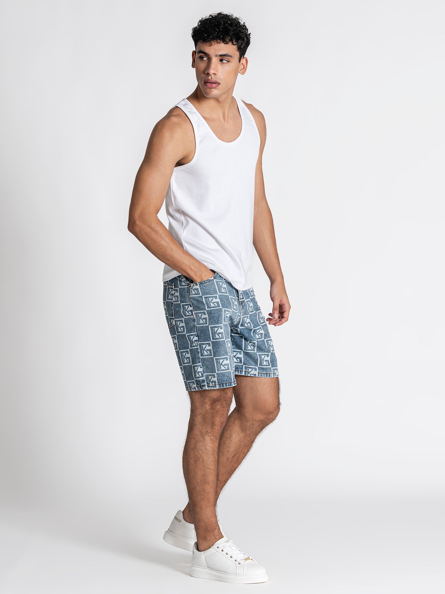 tank tops / White iD Tank Top