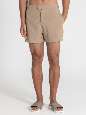swimshorts / Taupe Lock Swimshorts