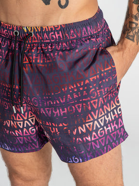 swimshorts / Multicolor Sunset Swimshorts