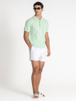 polos / Mint Pop Knit Polo