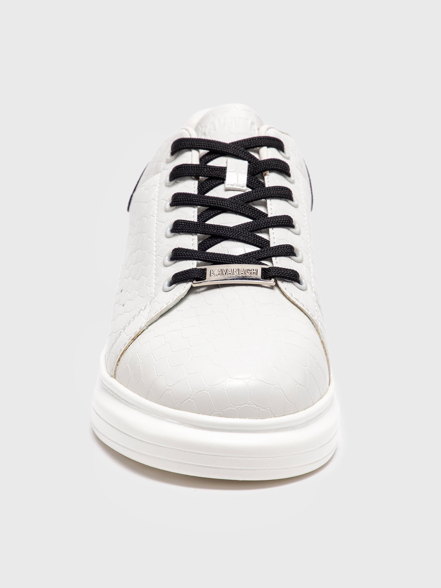 sneakers / White Elevated Block Sneakers