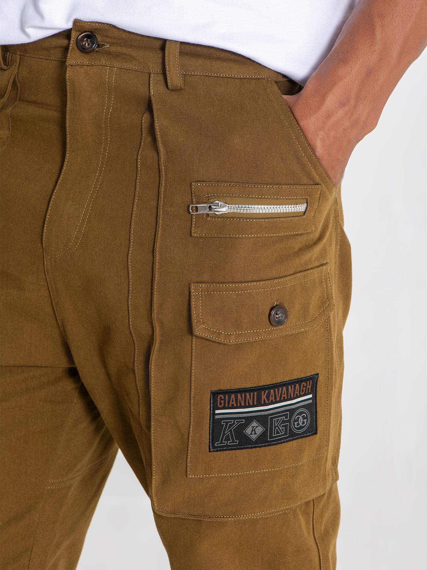 pants / Green Utility Cargo Pants
