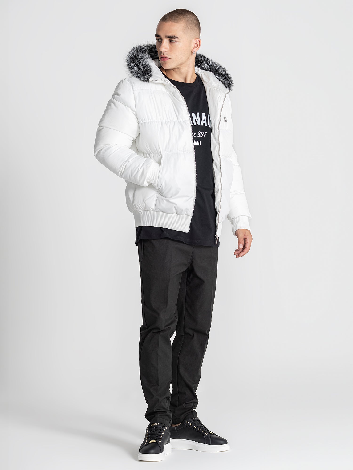 puffers / White Essential Puffer Jacket