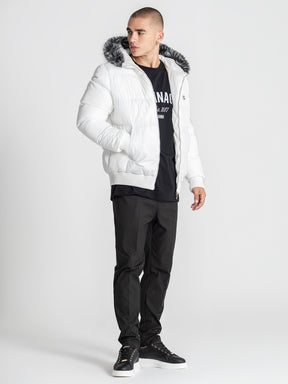 puffers / White Essential Puffer Jacket