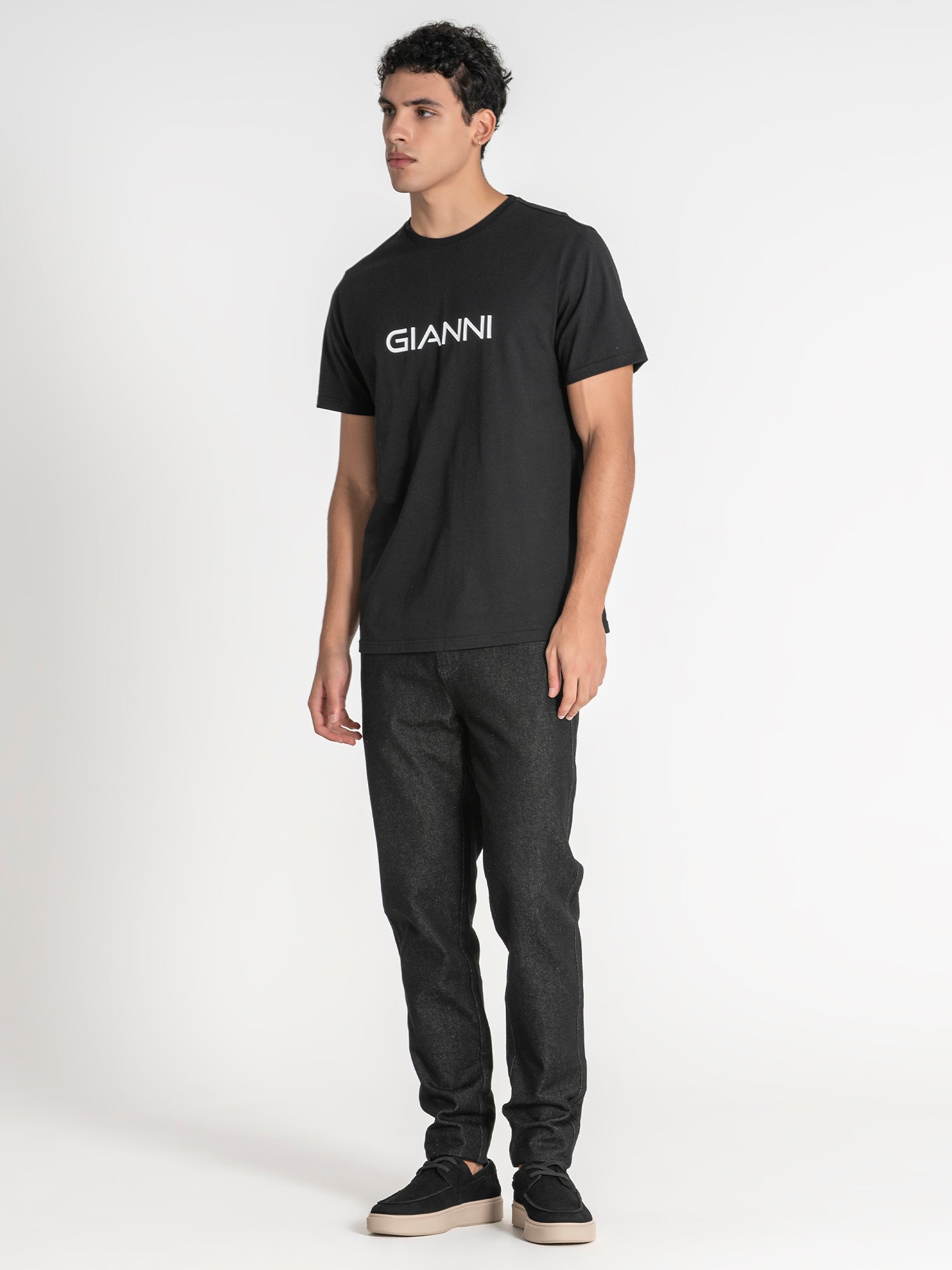 t-shirts / Black Iconic Tee