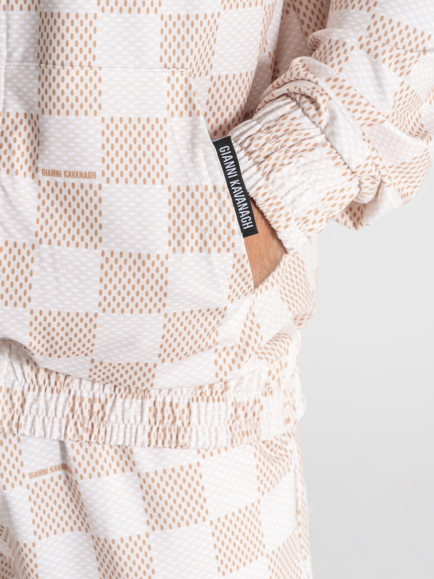 zip jackets / Beige Piazza Jacket