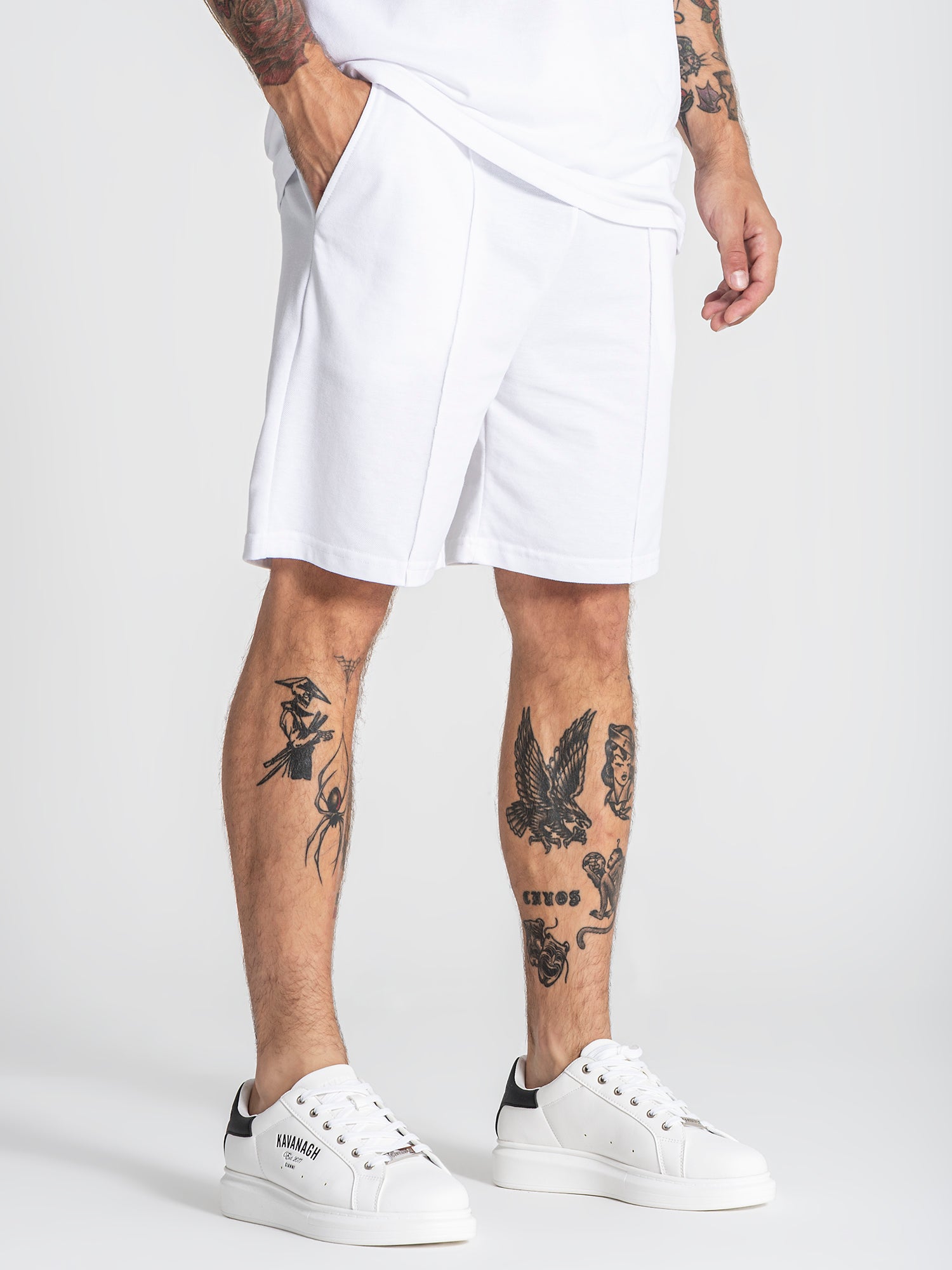 shorts / White GK Piquet Shorts