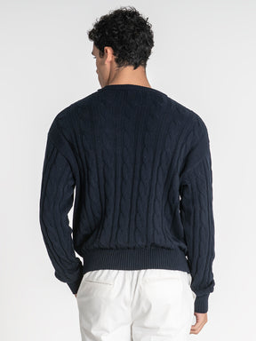 sweats / Blue Triple Sweater