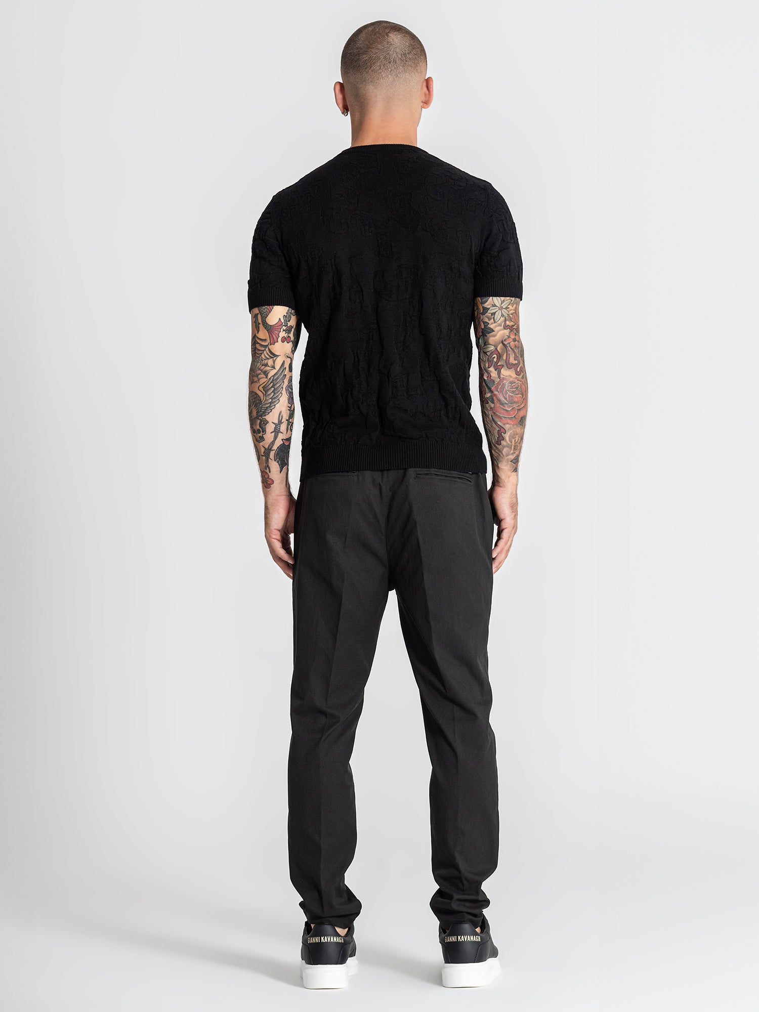 t-shirts / Black Majestic Knit Tee