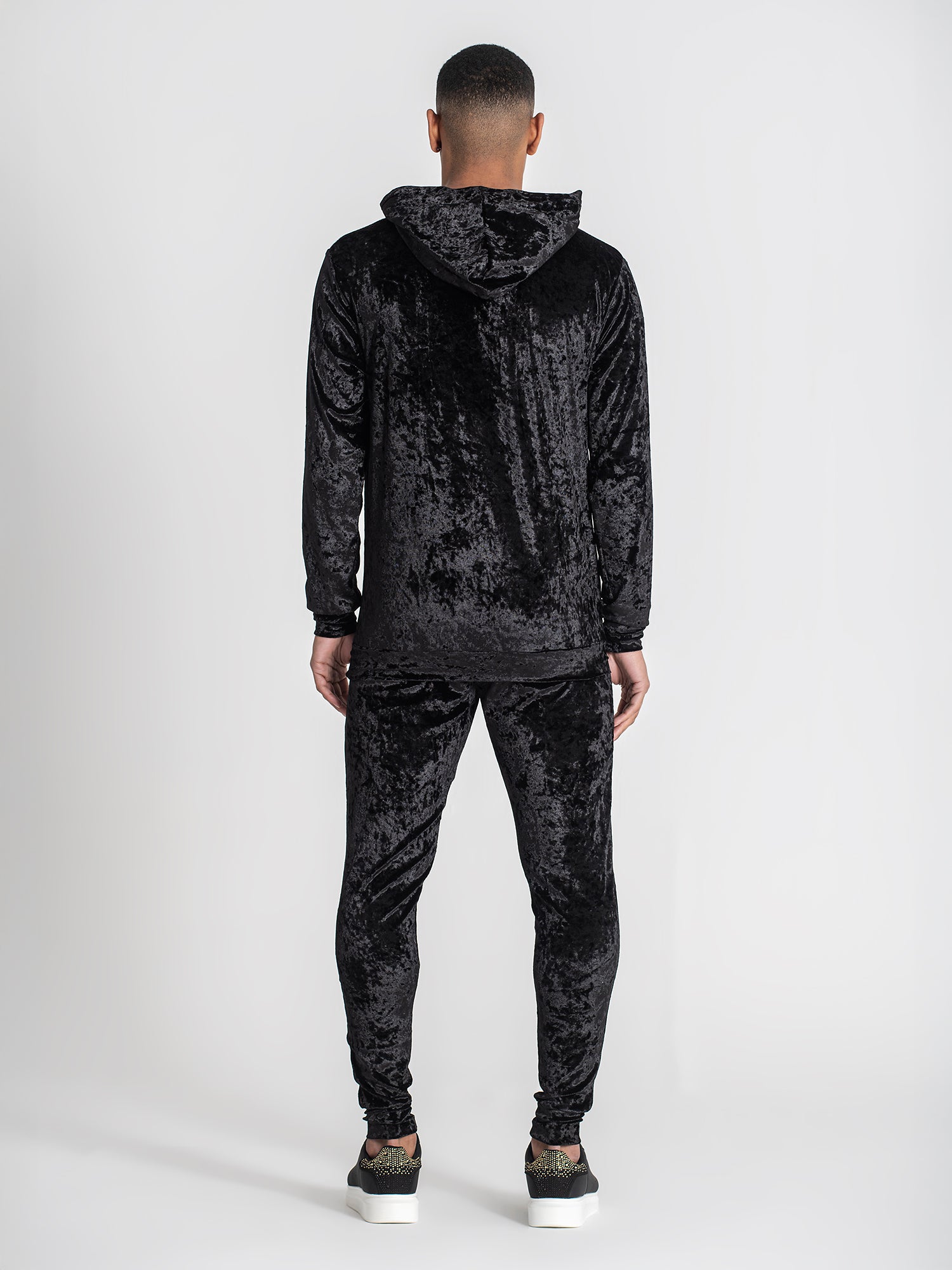 hoodies / Black K Velvet Hoodie