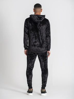 hoodies / Black K Velvet Hoodie