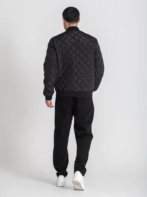 bombers / Black Pillow Bomber Jacket