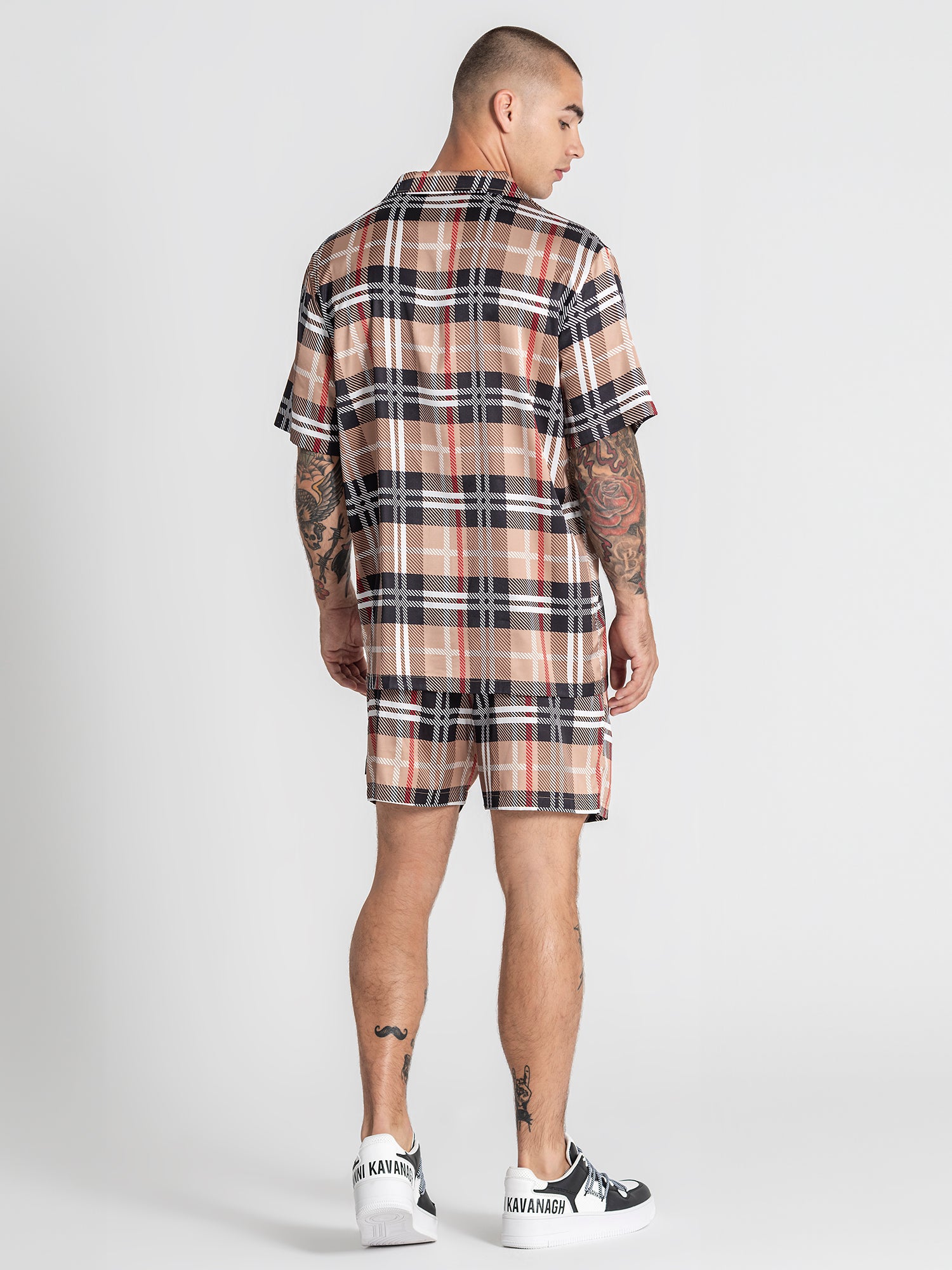 shirts / Multicolor British Satin Shirt