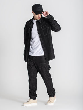 shirts / Black Utility Shirt