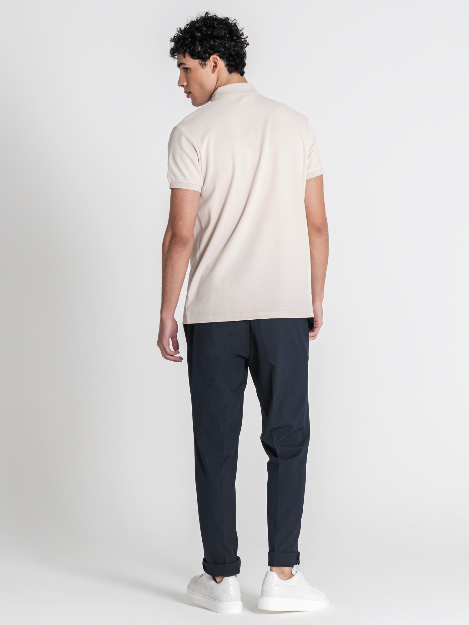 polos / Beige Signature Polo