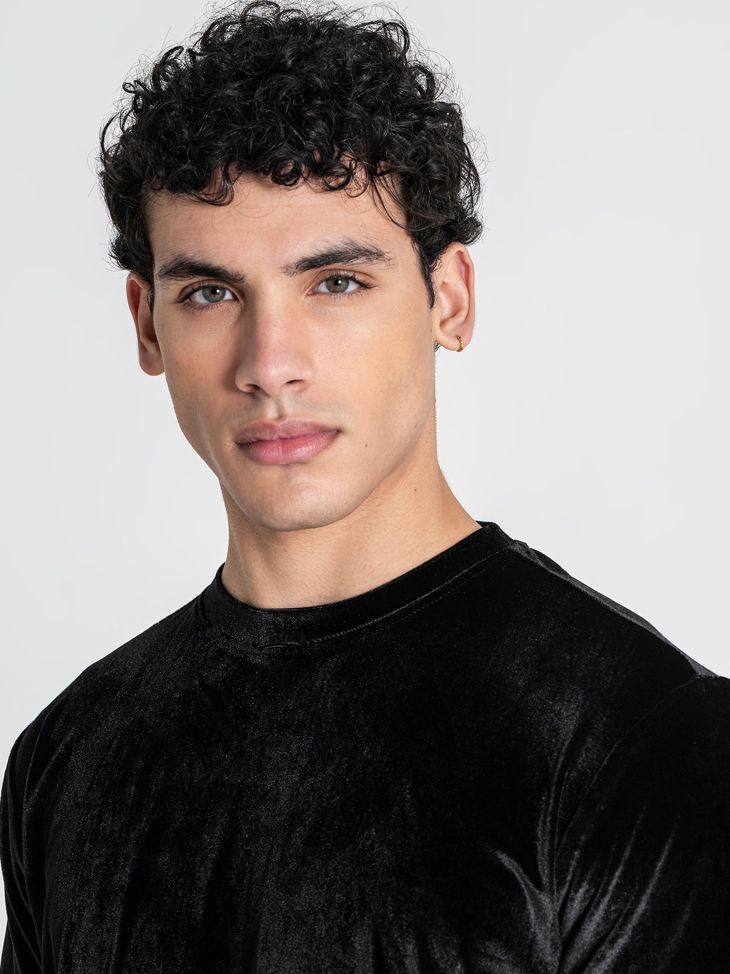 t-shirts / Black GK Tape Velvet Tee