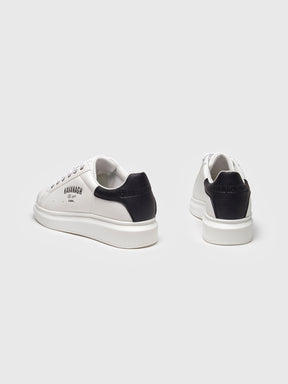 sneakers / White Statement Upscale Sneakers