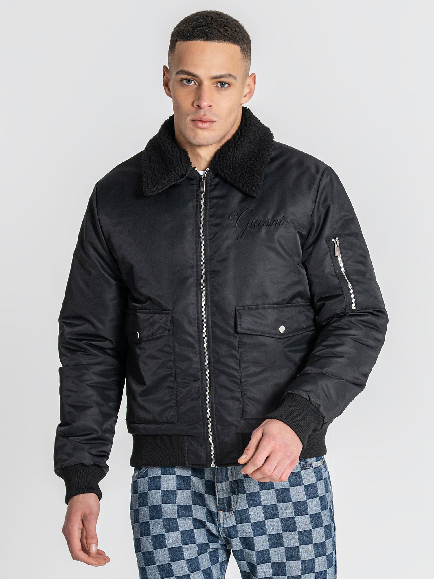 bombers / Black Gianni Bomber Jacket