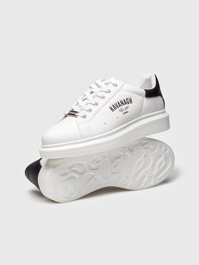 sneakers / White Statement Upscale Sneakers