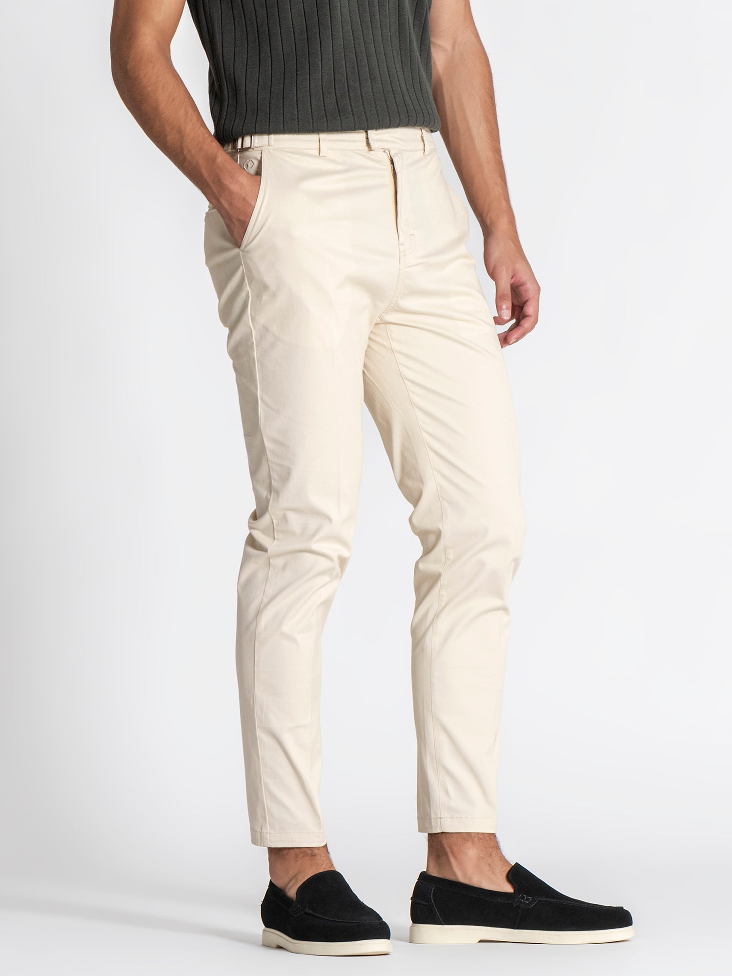 pants / Beige Lock Chino Pants