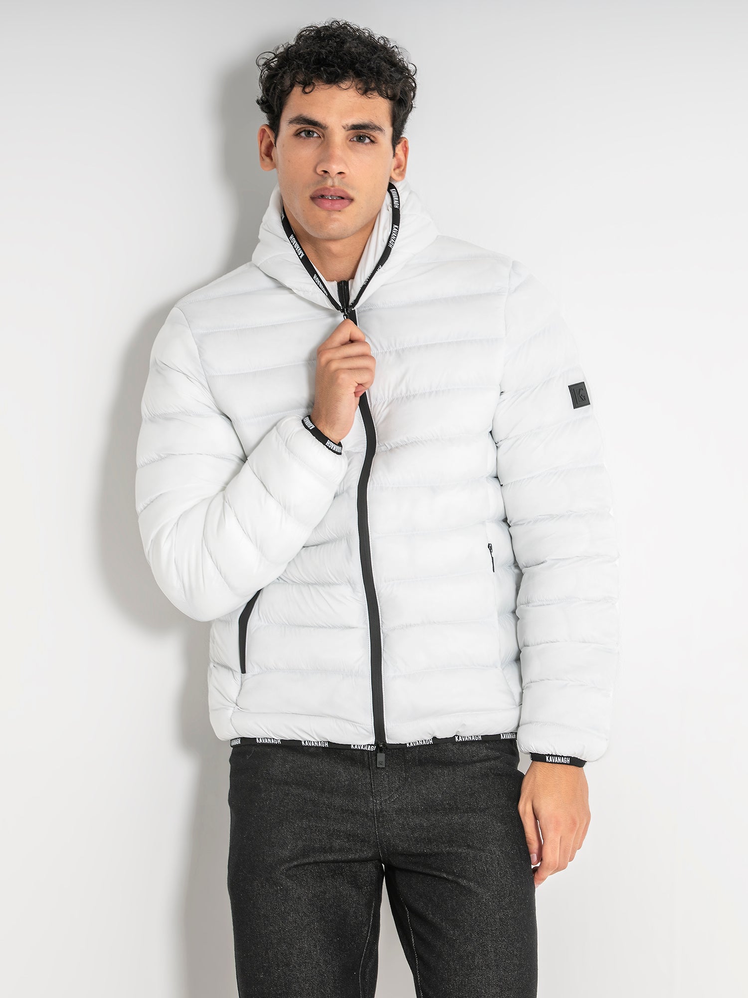 jackets / White Loop 2.0 Hoodie Jacket