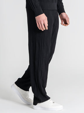 joggers / Black G Knit Pants