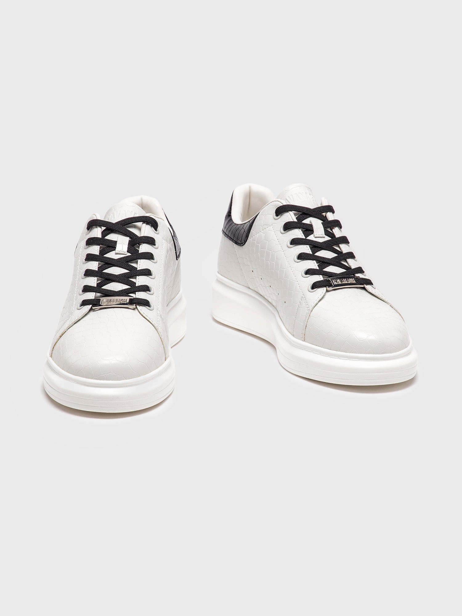 sneakers / White Elevated Block Sneakers