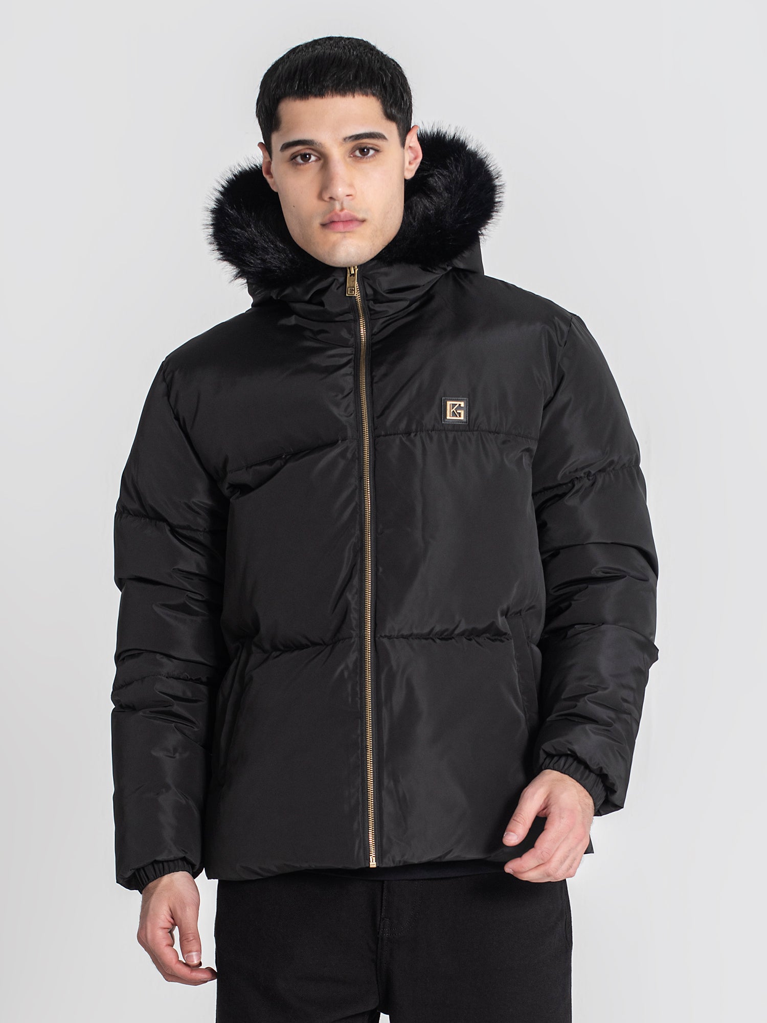 Black Core Puffer Jacket