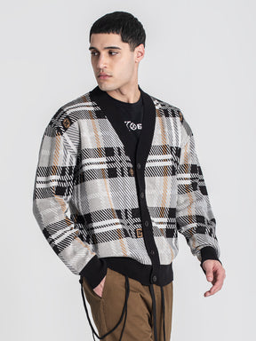 jackets / Grey British 2.0 Knit Cardigan