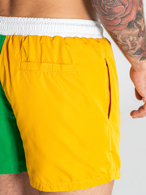 swimshorts / Green Showstopper Swimshorts