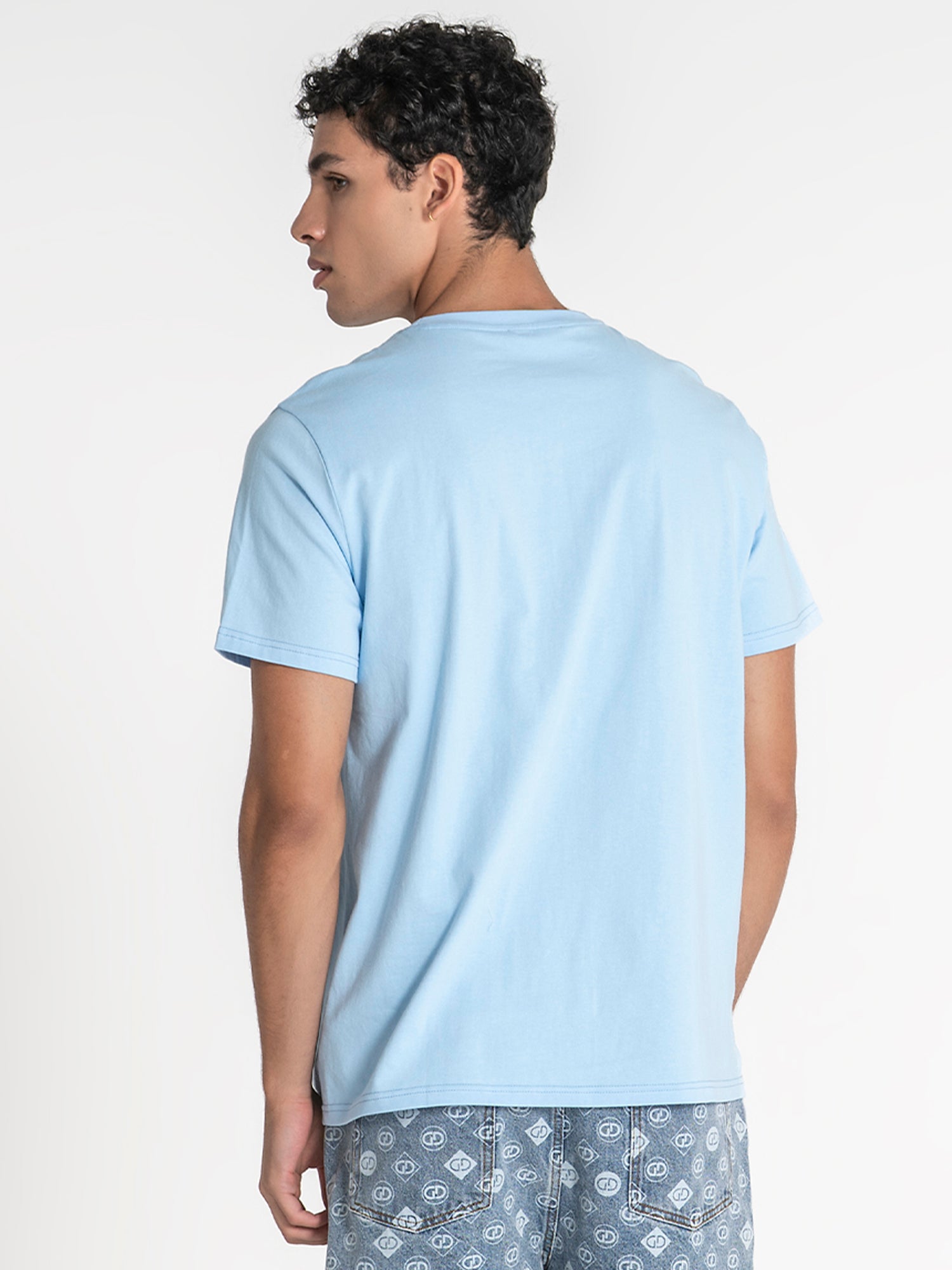 t-shirts / Light Blue Iconic Tee